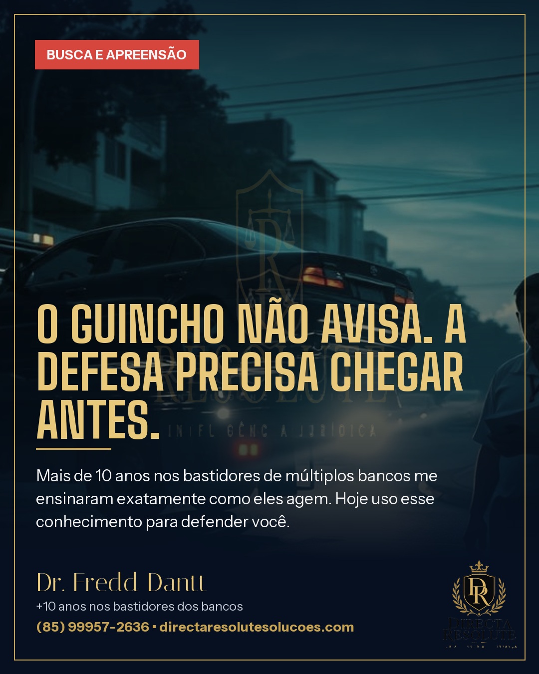 Pôster Busca e apreensão: O guincho não avisa
